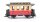 LGB Personenwagen rot beige 2 Kl. 15 LGB
