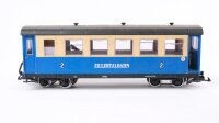 LGB G Personenwagen blau beige Zillertalbahn 2.Kl.