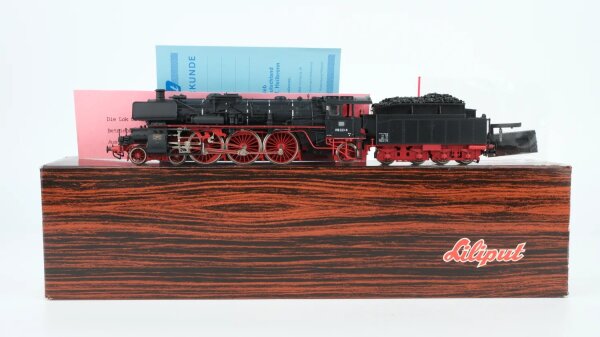 Liliput H0 4004 Dampflok mit Tender BR 018 323-6 DB Gleichstrom