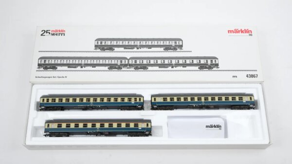 Märklin H0 43867 Schnellzugwagen-Set DB