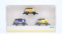 Minitrix N 15235 Güterwagenset Kesselwagen DB