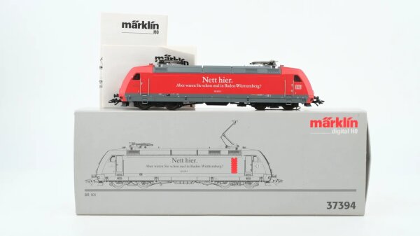 Märklin H0 37394 E-Lok BR 101 072-7 Baden-Württemberg Edition DB Wechselstrom Digital