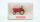 Wiking H0 8780121 Porsche Schlepper rot mit Fahrer