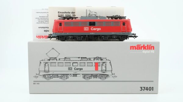 Märklin H0 37401 Elektrische Lokomotive BR 140 288-2 DB Cargo Wechselstrom Digital fx