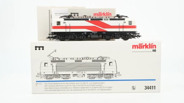 Märklin H0 34411 E-Lok BR 212 001-2 DR Wechselstrom Delta Digital