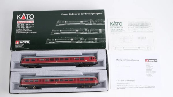 Kato H0 73326 Triebwagenset 2-teilig BR 176 004 DB Gleichstrom