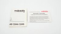 Märklin H0 3344 E-Lok BR 110 249-0 DB Wechselstrom