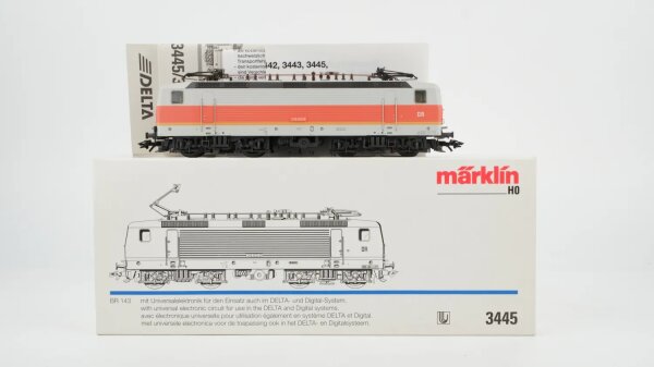 Märklin H0 3445 E-Lok BR 143 612-0 DR Wechselstrom Delta Digital