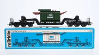 Märklin H0 4617 Tiefladewagen mit Trafo-Union DB