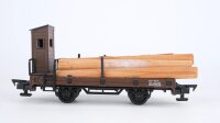 Faller Spur 0 Playtrain Rungenwagen mit Beladung braun...