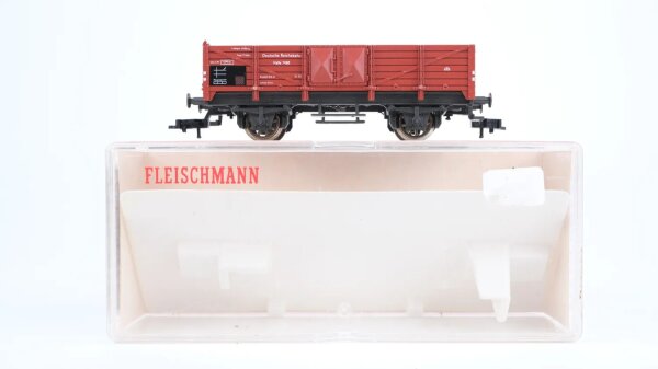 Fleischmann H0 5208 Offener Güterwagen Halle 7480 DRG