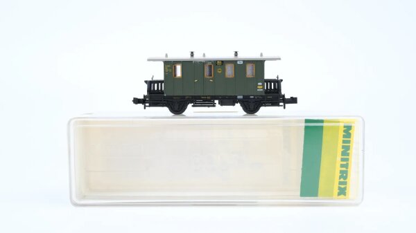 Minitrix N 13311 Post-/Packwagen PwPostL DRG