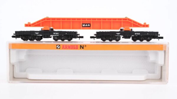 Arnold N 4931 Schwerlastw., Ladung: r Stahlträger SSt DB