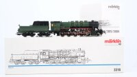 Märklin H0 3316 Dampflok BR Serie 25004 SNCB...