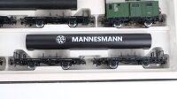 Märklin H0 2854 Güterzug Mannesmann Röhrenzug DB Wechselstrom