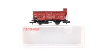 Fleischmann N 8366 Viehwagen mit Bremserhaus Vh 04 DRG