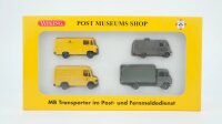 Wiking H0 81-23 PMS MB Transporter im Post- und...