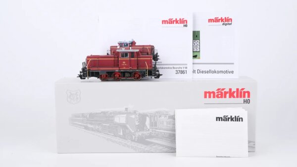Märklin H0 37861 Diesel-Rangierlok BR V60 770 DB Wechselstrom Digital Sound DCC mfx+