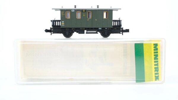 Minitrix N 13311 Post-/Packwagen PwPostL DRG