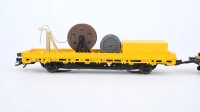 Märklin H0 39940 Zweiwege-Unimog mit Fahrleitungsbauwagen DB Bahnbau Gruppe GmbH Wechselstrom Digital Sound DCC mfx+