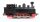 Märklin H0 Dampflok schwarz Wechselstrom