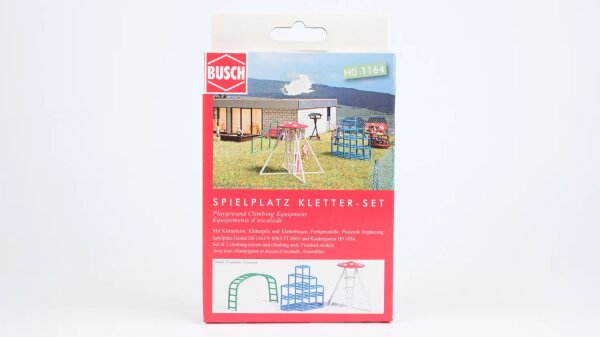 Busch H0 1164 Spielplatz Kletter-Set