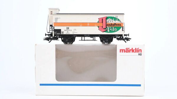 Märklin H0 4893 Kühlwagen mit Bremserhaus LANDSKRON  Gk der DR
