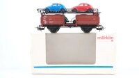 Märklin H0 4613 Autotransportwagen mit Pkw  Off 52...