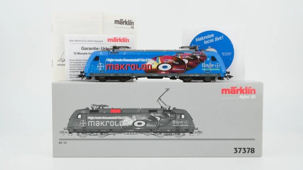 Märklin H0 37378 E-Lok Bayer makrolon BR 101 060-2 DB Wechselstrom Digital