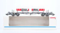 Märklin H0 4668 Flachwagen mit Containern...