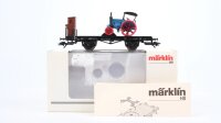 Märklin H0 46844 Flachwagen mit Traktor  H 10 der DB