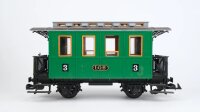 LGB G 3010 Personenwagen grün 3Kl.