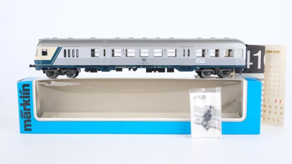 Märklin H0 4160 Nahverkehrswagen mit Gepäckabteil und Führerstand BDnf 735 der DB