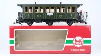 LGB G 30330 Personenwagen grün 3Kl. Ballenberg B.D.B