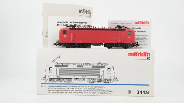 Märklin H0 34431 E-Lok BR 143 007-3 DB Wechselstrom Delta Digital