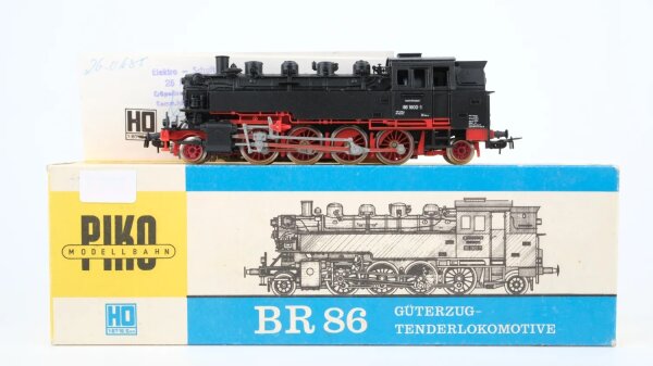 Piko H0 5452 110/190/23 Dampflok BR 86 1800-1 DR Gleichstrom