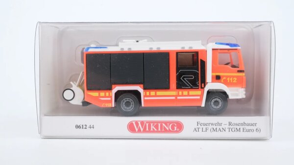 Wiking H0 061244 MAN TGM Euro 6 Feuerwehr Rosenbauer AT LF