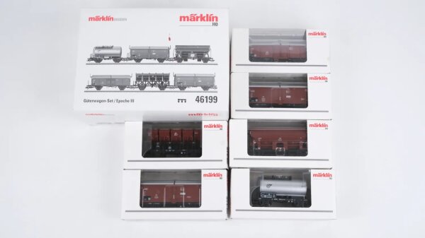 Märklin H0 46199 Güterwagen Set Epoche III DB