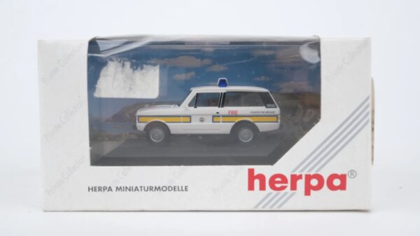 Herpa H0 100953 Private Collection Range Rover London Fire Brigade