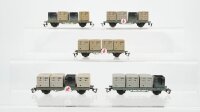 BTTB TT Konvolut Behältertragwagen DR (Abbrüche)