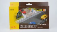 Faller H0 Gartenzaun mit Tor 710 mm