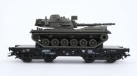 Märklin H0 48876 Schwerlast-Flachwagen mit Leopard...