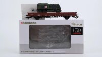 Märklin H0 46959 Niederbordwagen mit Yak (Duro)  Kls...