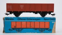Märklin 0e 4450 Hochbordwagen braun M - D 162 SWED
