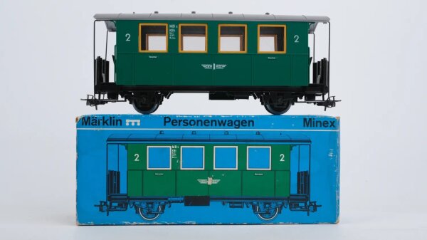 Märklin 0e 4401 Personenwagen grün 2Kl. MD3 KBi SWEG