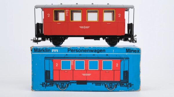 Märklin 0e 4400 Personenwagen rot 2Kl. MD3 KBi SWEG