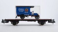 Märklin Spur 1 58713 Flachwagen mit Lkw-Beladung