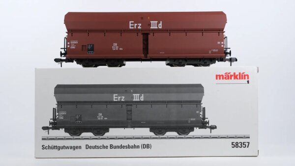 Märklin Spur 1 58357 Schüttgutwagen Erz 612 100 DB