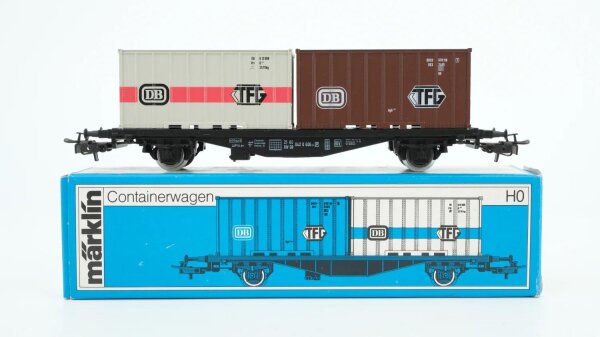 Märklin H0 4664 Containerwagen TFG DB