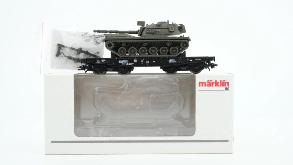 Märklin H0 48798 Schwerlast-Flachwagen Rlmmps 650 der DB